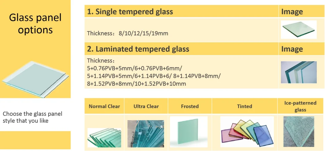 Framless Glass Balustrade Stainless Steel 2205 Sigot Glass Railing System