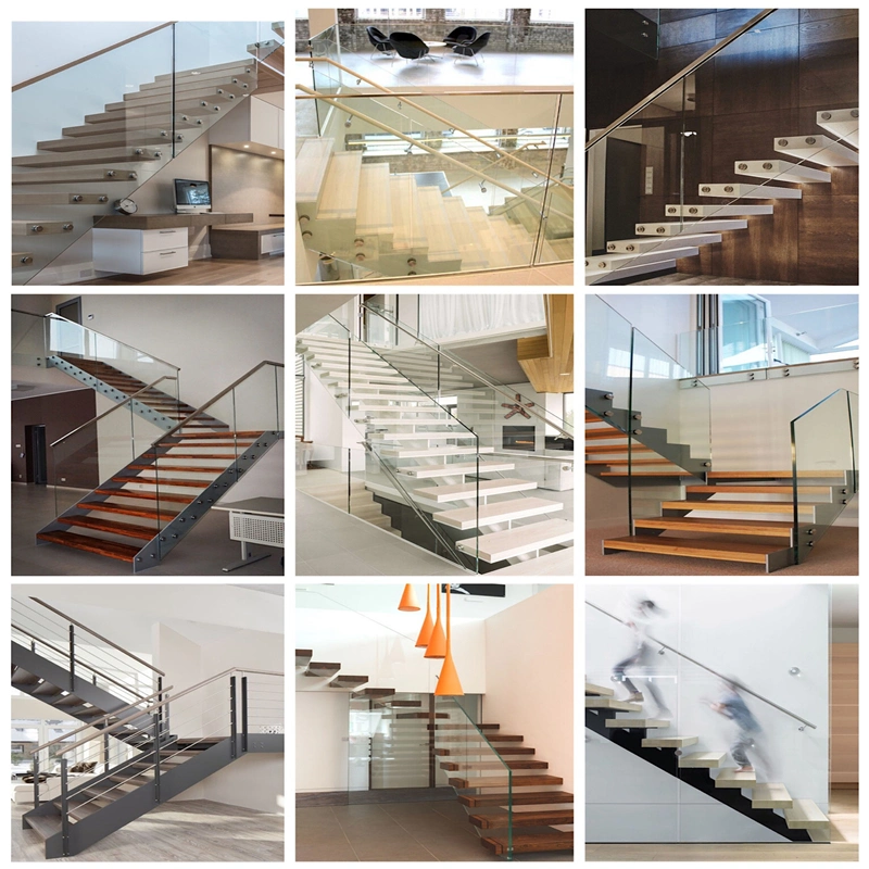 Prima Frameless Glass Balustrade Balcony Railing with LED Light Balustrades & Handrail Tread Stair