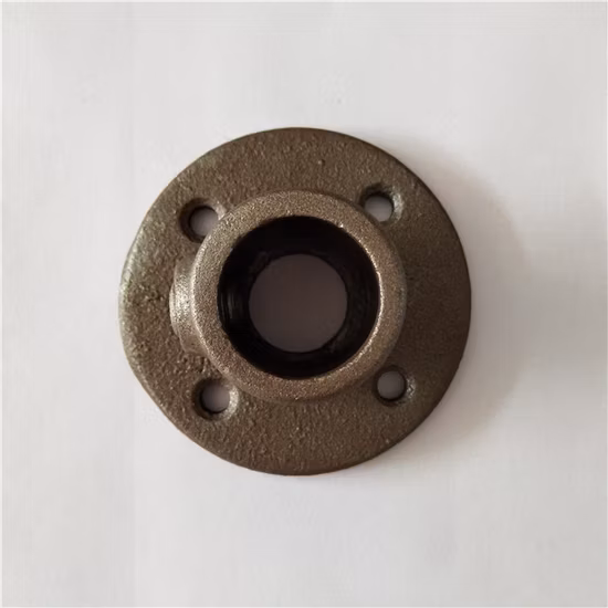 Braçadeiras para andaimes Ferro maleável Ferro fundido galvanizado a quente Encaixe para tubos Trilhos Base Flange