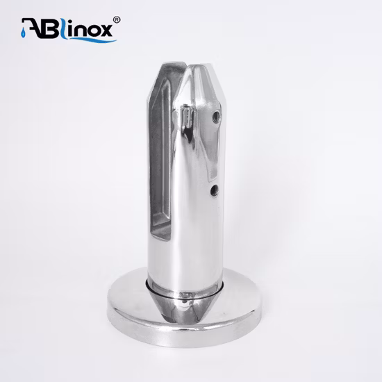 Atacado encaixe de tubo de ranhura de aço inoxidável para sistema de guarda-corpo de vidro